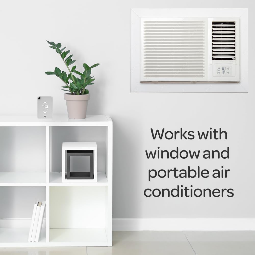 Mysa Smart Thermostat for Mini-Split Heat Pumps & AC | Smart Controller Replaces Remote | Control with 100% Free App | No Subscription | Easy Setup | HomeKit, Alexa, Google Home | Wi-Fi Programmable
