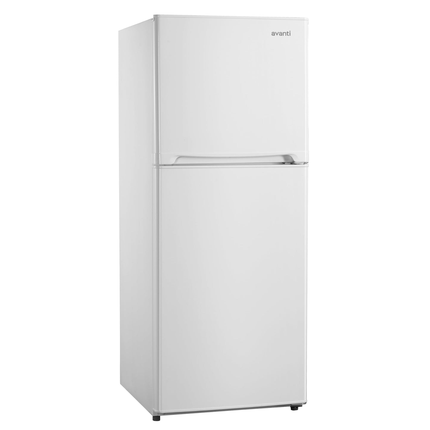 Avanti 10.0 cu.ft. Apartment Size Refrigerator, Compact Fridge with Top Freezer with Temperature Control and Adjustable Shelves and Crisper Drawer, 10.0 cu.ft., White