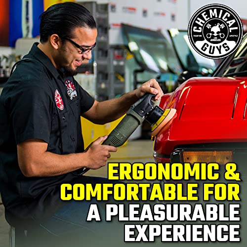 Chemical Guys 10FX Random Orbital Polisher Kit - 9-Piece Detailing Kit - Torqx Polisher, Pads, Polishes, and Compounds, 700W 8mm Orbit, Digital Display, Safe for Cars, Trucks, SUVs & More