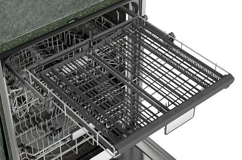 SHARP SDW6767HS Smart Dishwasher Works with Alexa. Includes LED Interior lights, Stainless Steel interior, Heated Dry with Fan Assist, Wash Zone cleans half load on either rack, Adjustable Third Rack