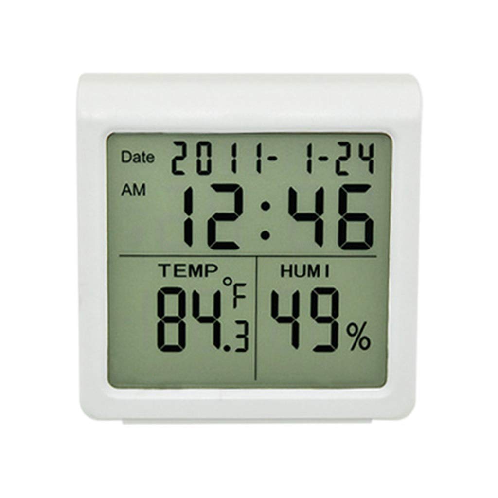 Hygrothermograph Thermometer Digital Multifunctional Gauge,High-Precision Digital Wet and Dry Temperature and Humidity Meter