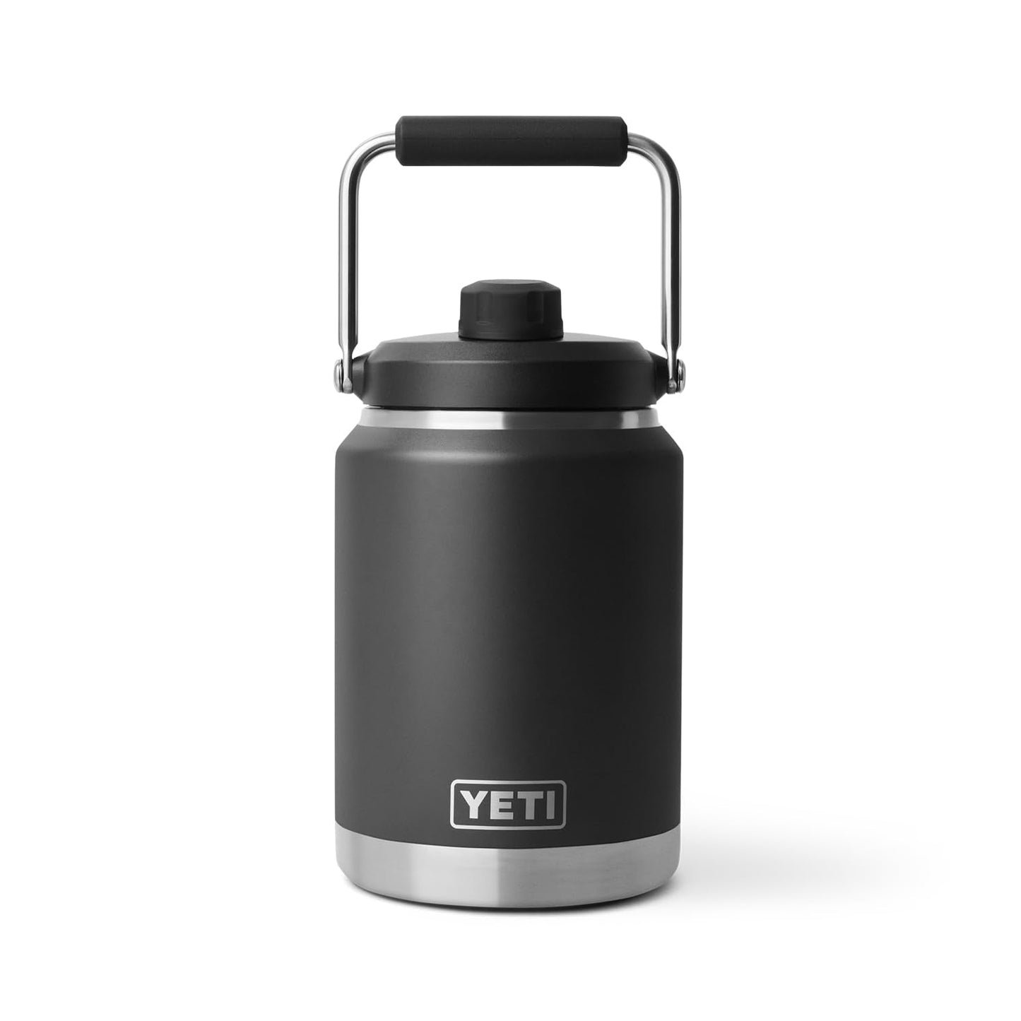 YETI Rambler Half Gallon Jug 2.0, Vacuum Insulated, Leakproof, Stainless Steel with MagCap, Black