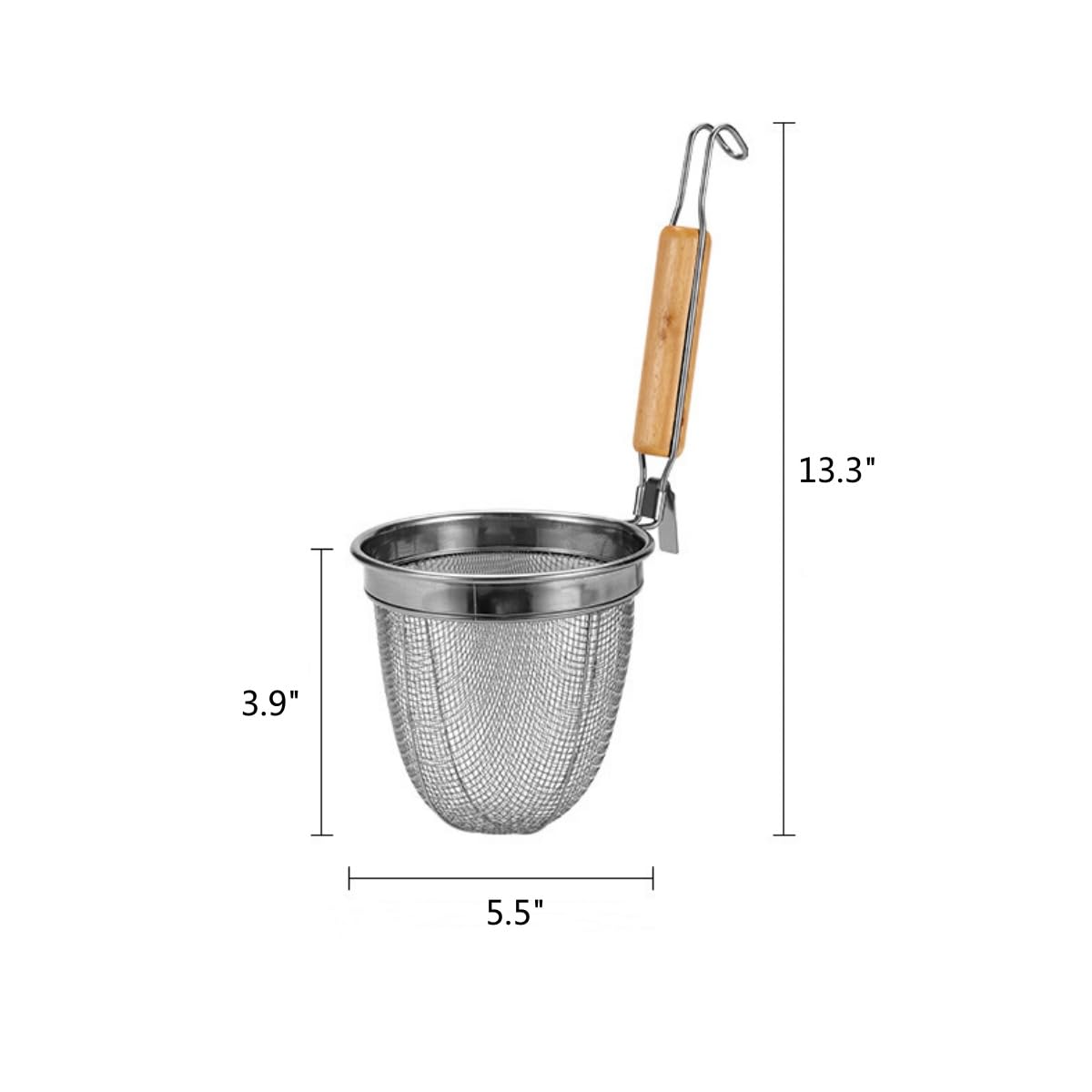 Koalalko Auto-lift Commercial Pasta Cooker with Timer, Noodle Cooking Machine with 2 Drainage,Macaroni Vegetable Dumpling Cooker,Boiler For Spaghetti Ramen,Temperature Adjustable (4 holes)