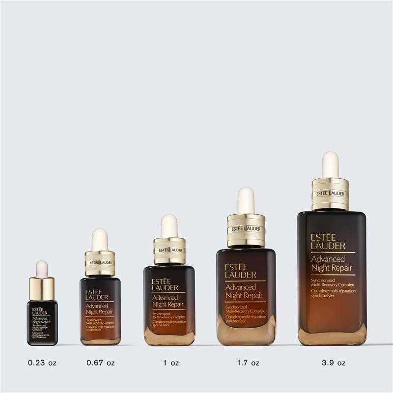 Estée Lauder Advanced Night Repair Face Serum Synchronized Multi-Recovery Complex with Hyaluronic Acid & Peptides| Anti Aging & Hydrating, 3.9 Fl Oz