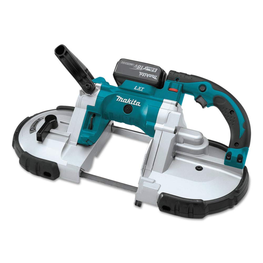 Makita XBP02TX 18V LXT Lithium-Ion Cordless Portable Band Saw Kit (5.0Ah),