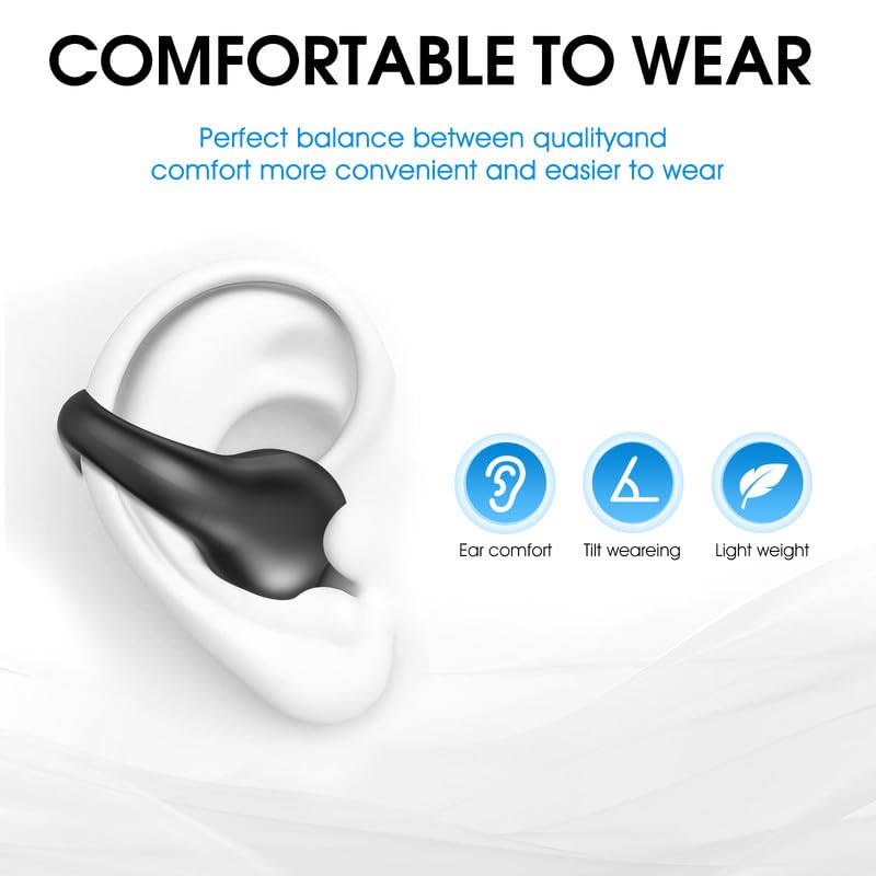 AI Language Translator Earbuds, OWS Real-Time 3-in-1 Translation Earbuds 144 Languages & Accents, Translation Device for Travel Business Learning-Black