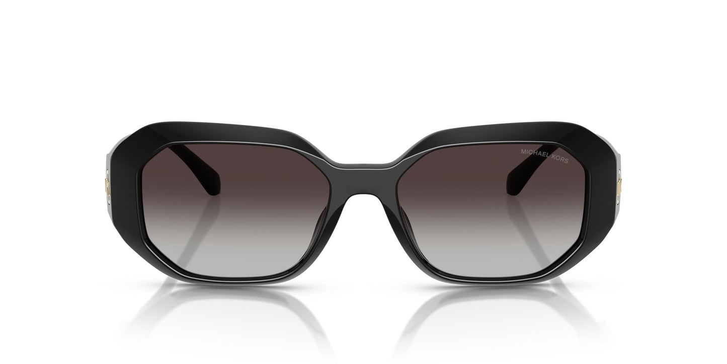 Michael Kors MK2240U Siesta Key Sunglasses, Black/Dark Grey Gradient, 54 mm