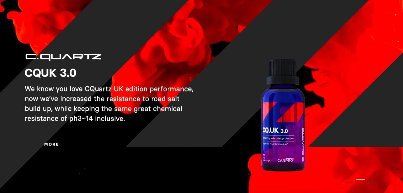 CARPRO Darkside Tire & Rubber Sealant 1 Liter and CQUARTZ UK 3.0_50ml Kit w/Reload Ceramic Coating Finish Bundle