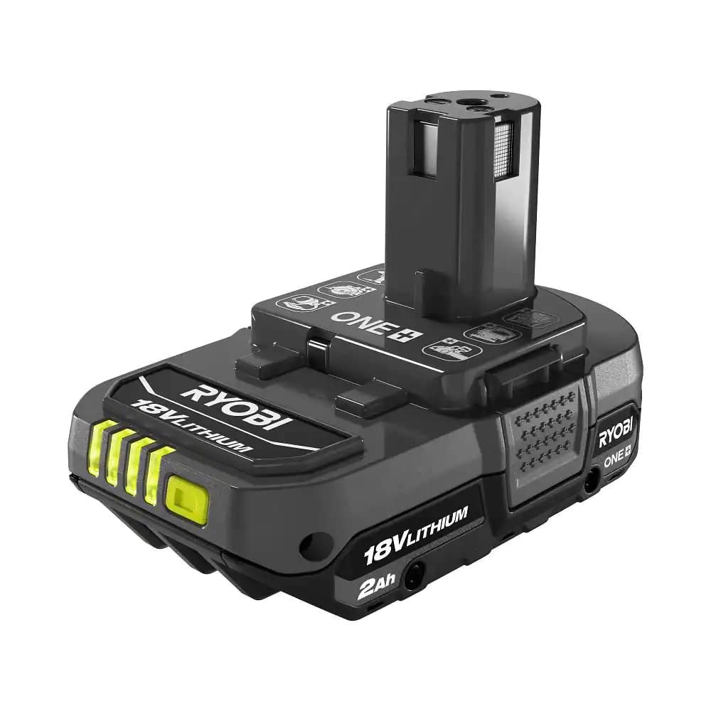 ONE+ 18V Cordless Compact Power Scrubber Kit with 2.0 Ah Battery and Charger