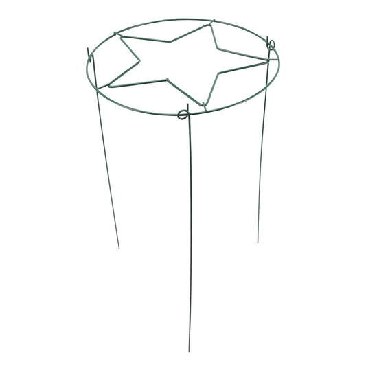 BESPORTBLE Garden Vine Plant Trellis Climbing Support Stand Metal Frame Green 30x45cm for Outdoor Indoor Potted Plants