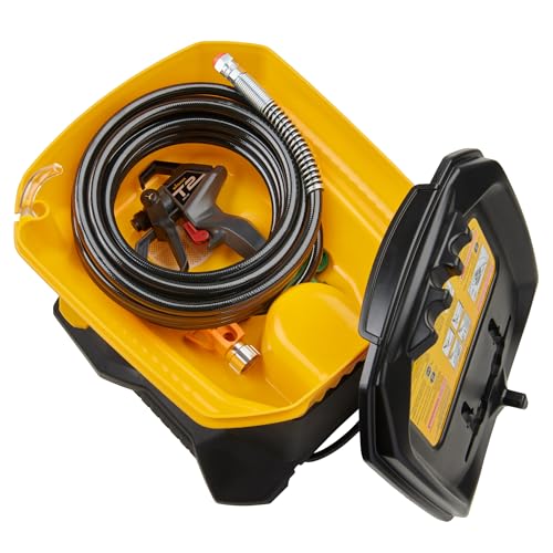 Wagner Spraytech 2435698 Control Pro 130 Paint Sprayer with T2 Gun, High Efficiency Airless Sprayer with Low Overspray, Yellow