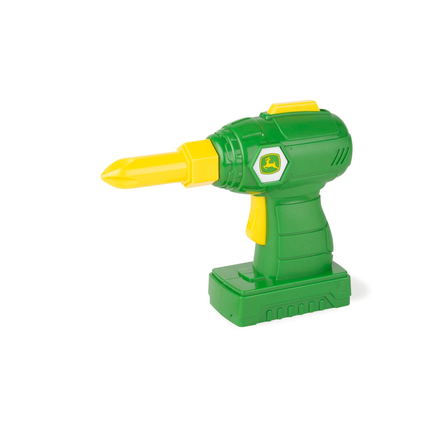 BUILD-A-BUDDY John Deere Tractor Toy and Toy Drill - Toddler STEM Take Apart Toys with 16 Individual Pieces and Kids Tools - Kids Building Toys Ages 3 Years and Up