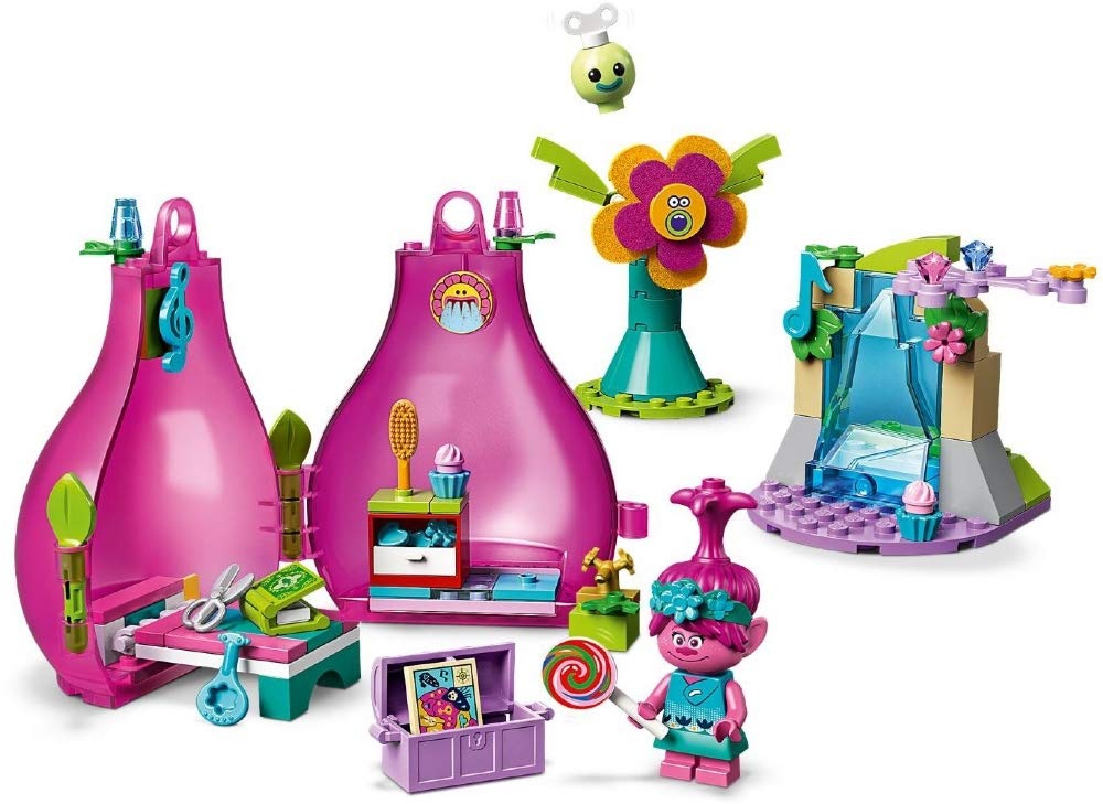 LEGO Trolls World Tour Poppy's Pod 41251 Trolls Playhouse Building Kit with Poppy Troll Minifigure (103 Pieces)