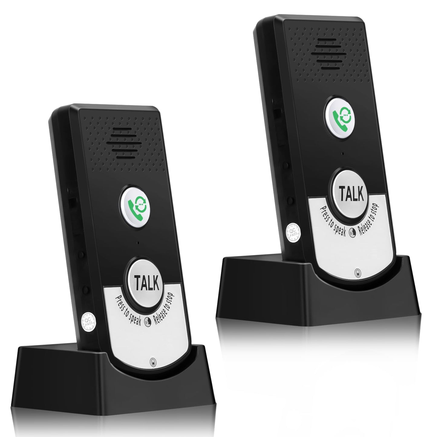 Intercoms for Home, 2 Way Intercom, Super Long Range Intercom System, 410m to 490m Home Intercom System for Home Hospital Office