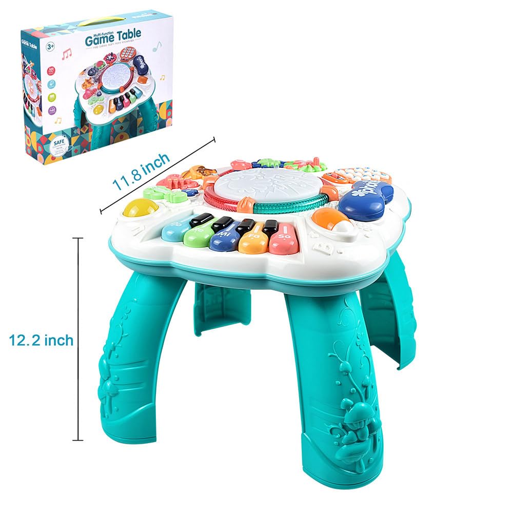 WEYARIXA Baby Toy- Engaging Baby Musical Toys for 6 12 18 Months Old- Safe, Sturdy, and Fun (11.8 x 11.8 x 12.2 inches)