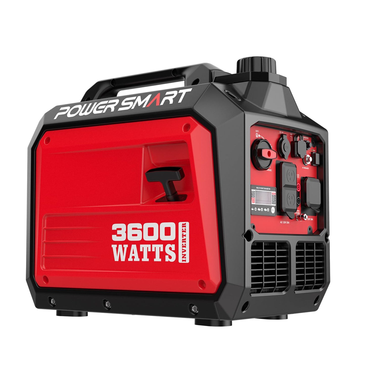 PowerSmart 3600-Watt Portable Inverter Generator, Quiet, 30 amp for RV, home use