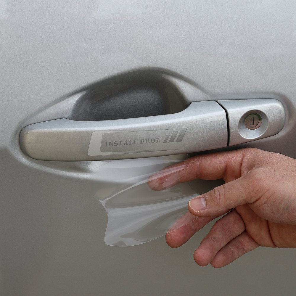 Install Proz Self-Healing Clear Paint Protection Bundle-Hood Strip, Door Edge, and Door Cup Protectors