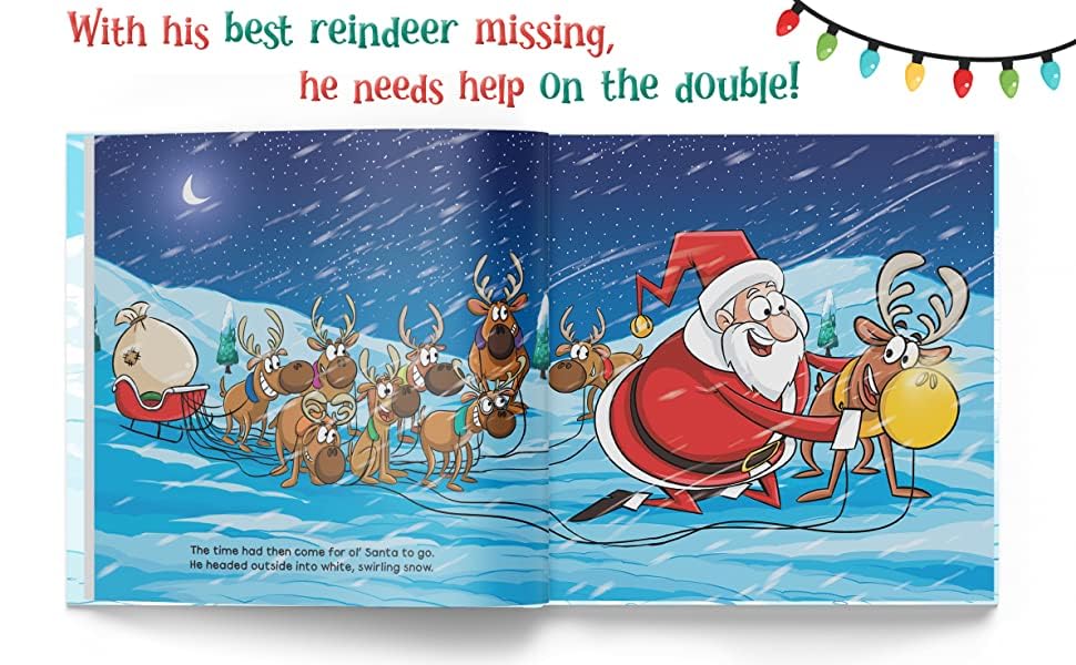 Santa's Lost Reindeer: A Christmas Book That Will Keep You Laughing