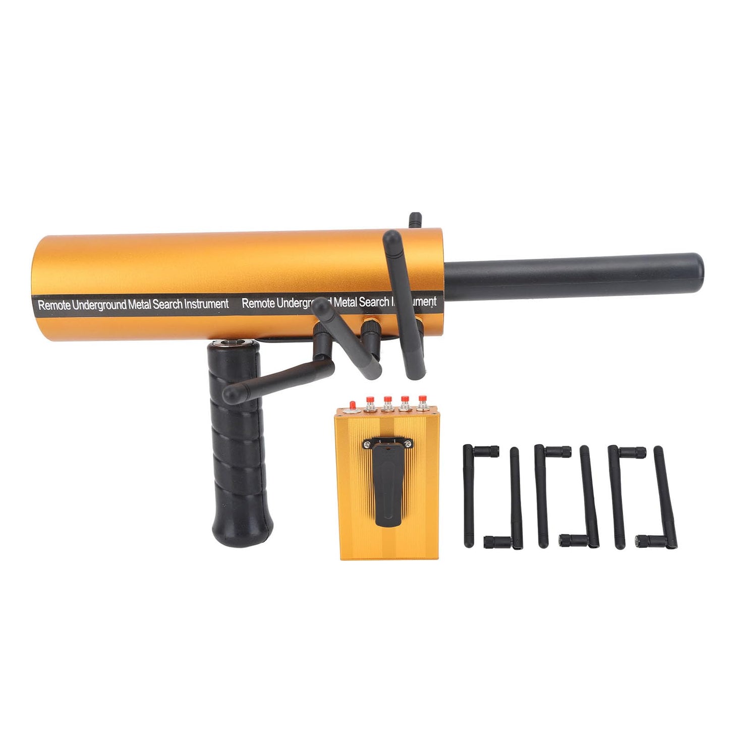 Gold Detector Underground, Ground Penetrating Metal Detector, Metal Pinpointer, 30m Depth 1200m Range 6 Antenna Accurate Finding Gold Detector