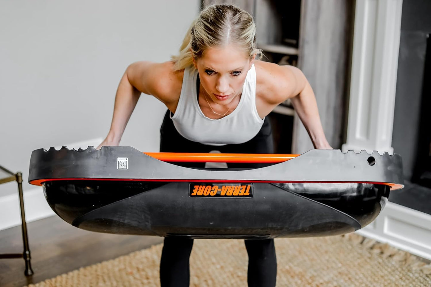 Terra Core Balance Trainer – Inflatable Home Gym Fitness Platform for Core, Strength, Balance, HIIT and Conditioning, Full Body Functional Training Tool for Stability and Cardio Workouts at Home