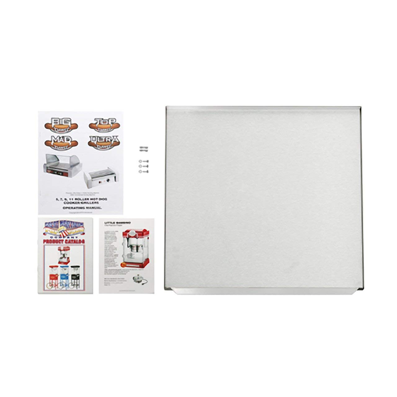 11 Roller Hot Dog Machine – Countertop Hot Dog Roller with Dual Temperature Zones Makes Up to 30 Hotdogs, Brats, or Sausages by Great Northern Popcorn