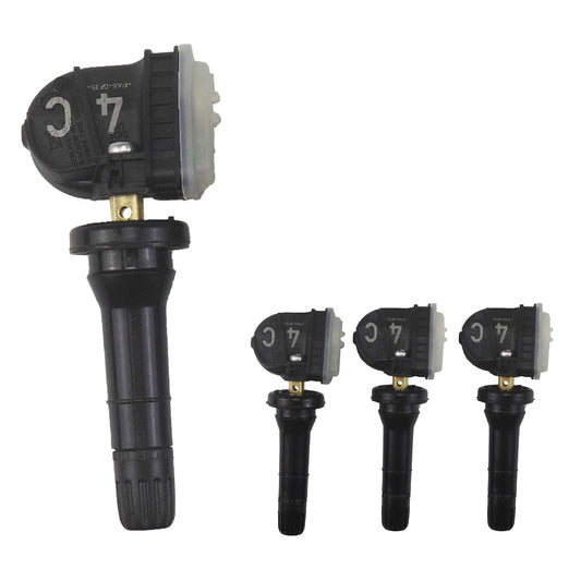 JUEDIMA TPMS Sensor, 433MHz Tire Pressure Monitor Sensor Compatible with Malibu, Silverado, Impala, Lacrosse, CT6, XT5, Acadia & Sierra 2016-2023, Replace# 13598773 13516165, 4PCS Set