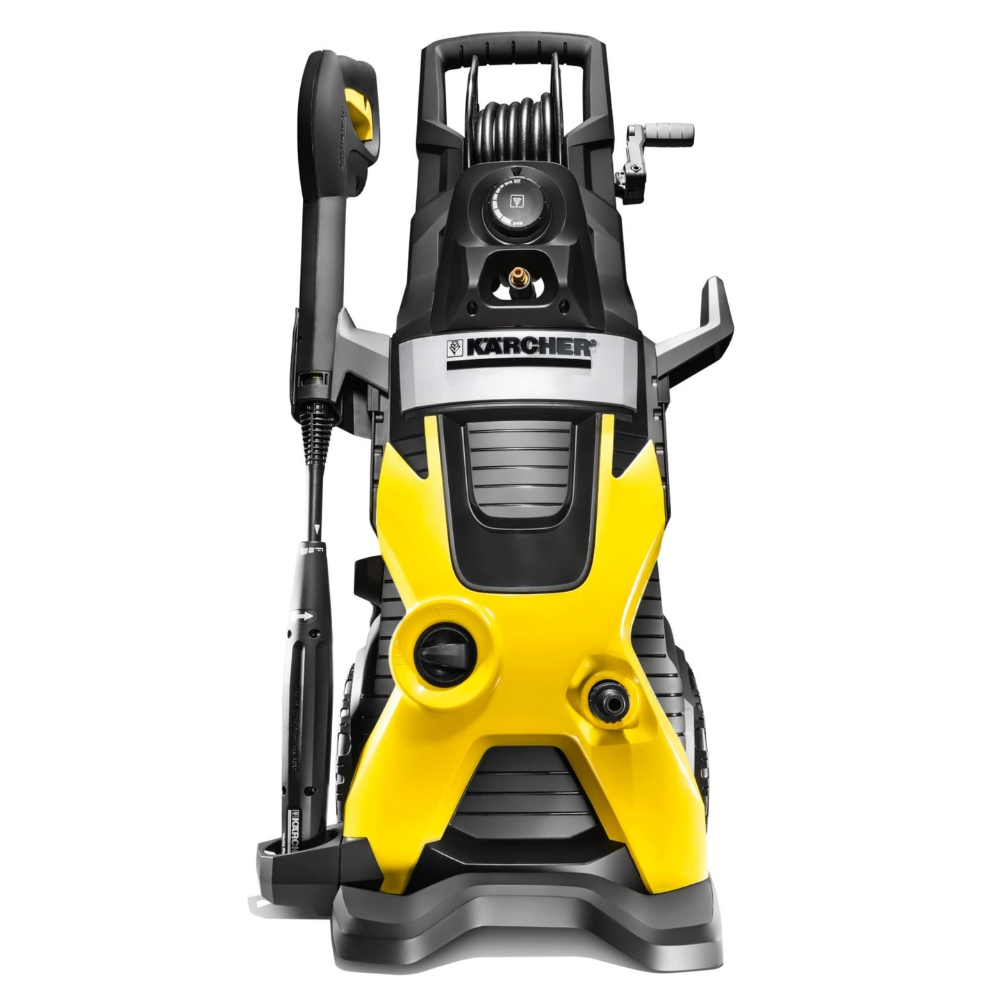 Kärcher K5 Premium, 1.4 GPM Pressure Washer with Hose Reel, Vario Power & Dirtblaster Wands - 2000 PSI