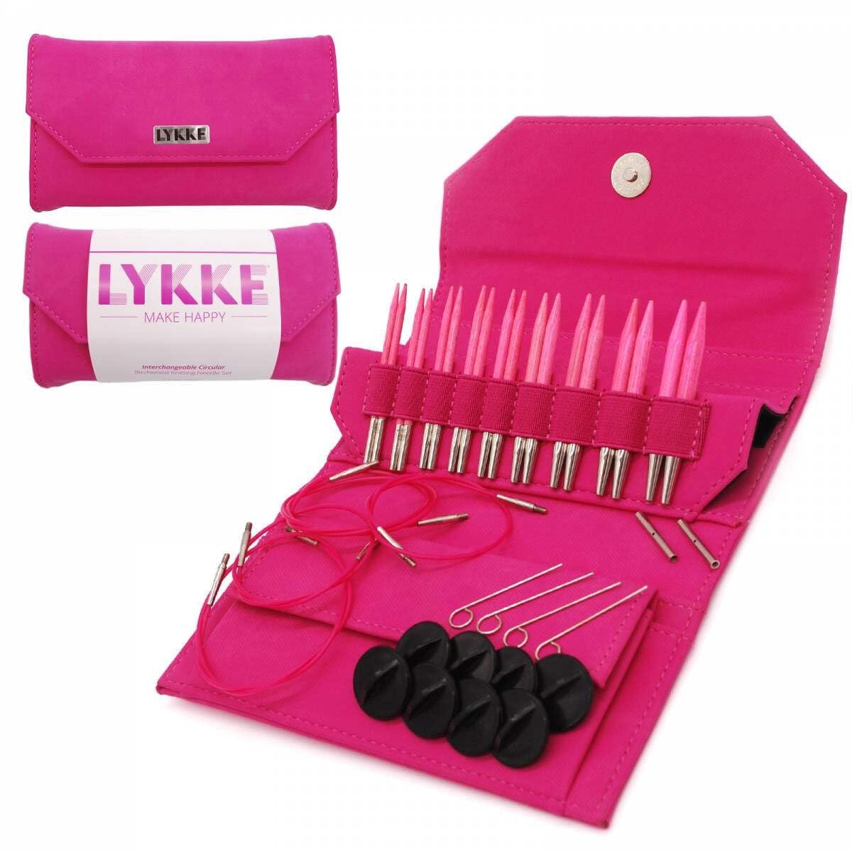 Lykke Blush Needles - Interchangeable 3.5" Needle Set