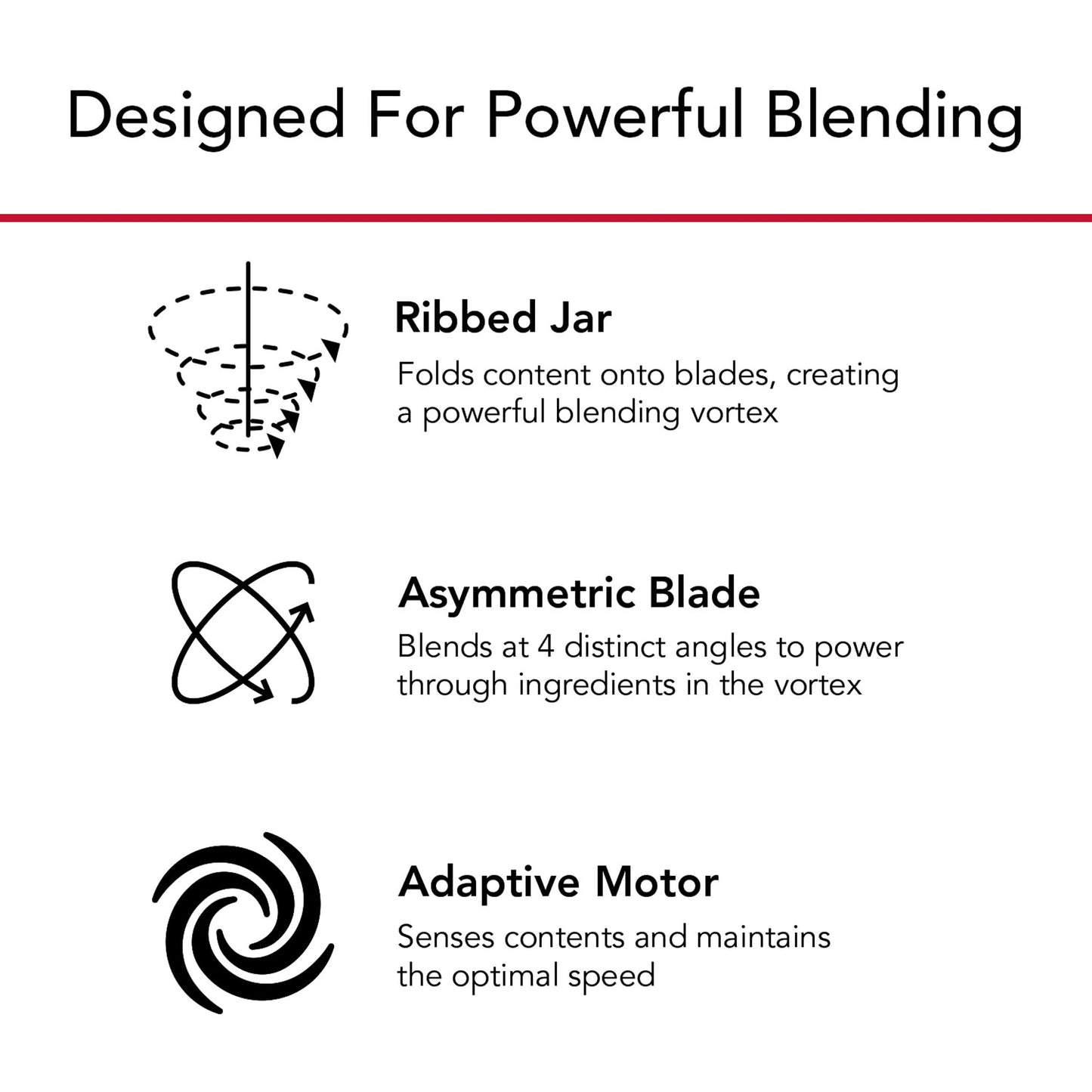 KitchenAid K400 Variable Speed Blender with Tamper - KSB4028 - Passion Red