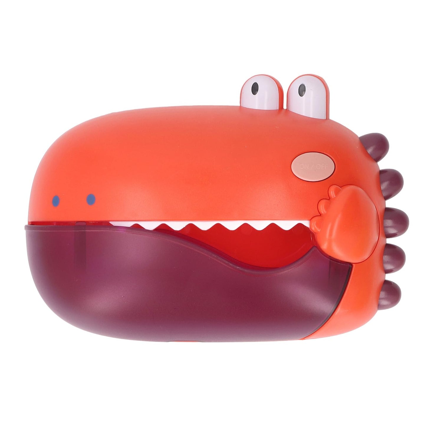 Bubble Machine Bad Toys, a Touch Activation Easy to Install Bubble Bath Bath Toy Cartoon Automatic for Babies for The Bathtub (Orange)