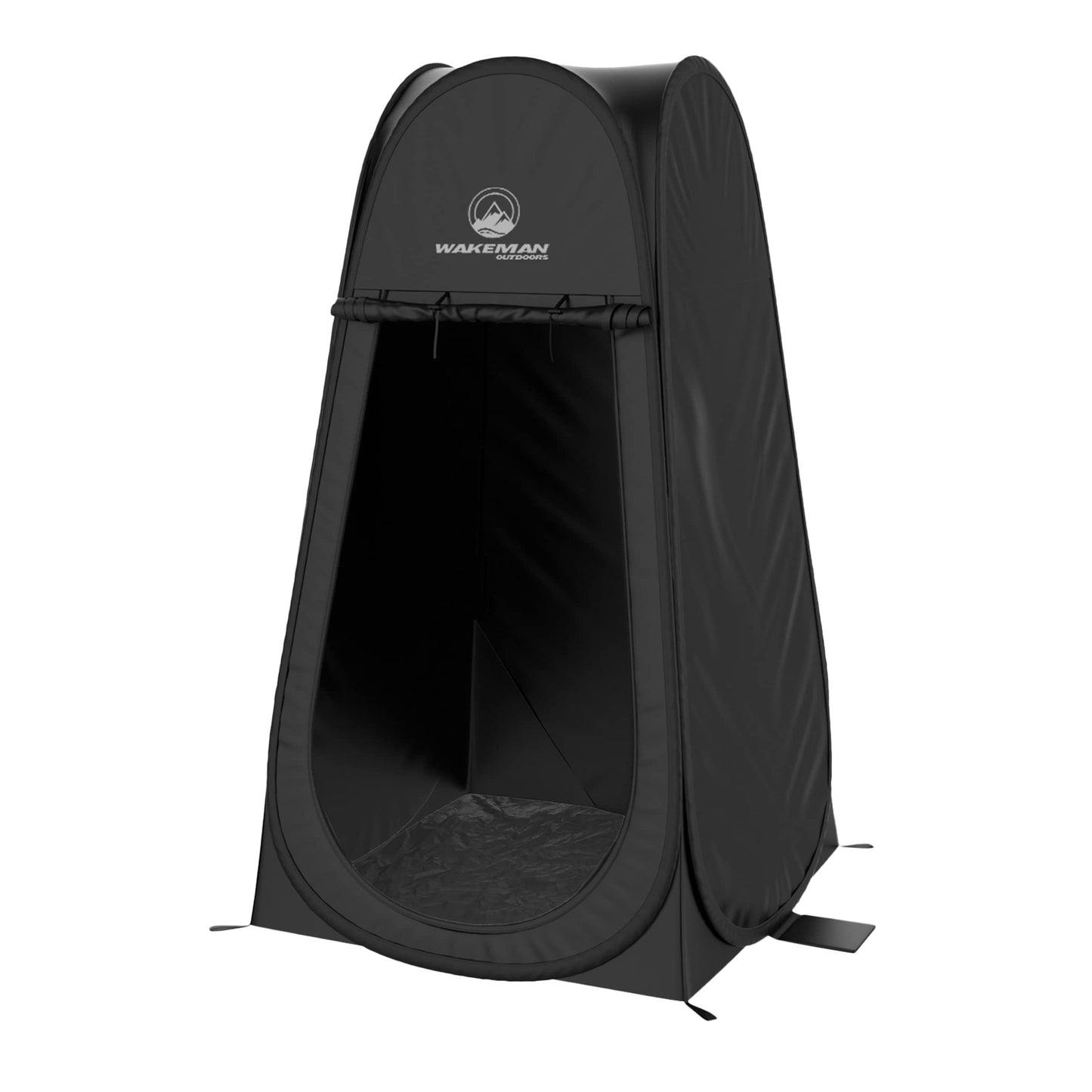 VEVOR Portable Toilet Bundle with Flush and Wakeman Pop Up Pod Privacy Tent for Camping, Beach, Tailgate