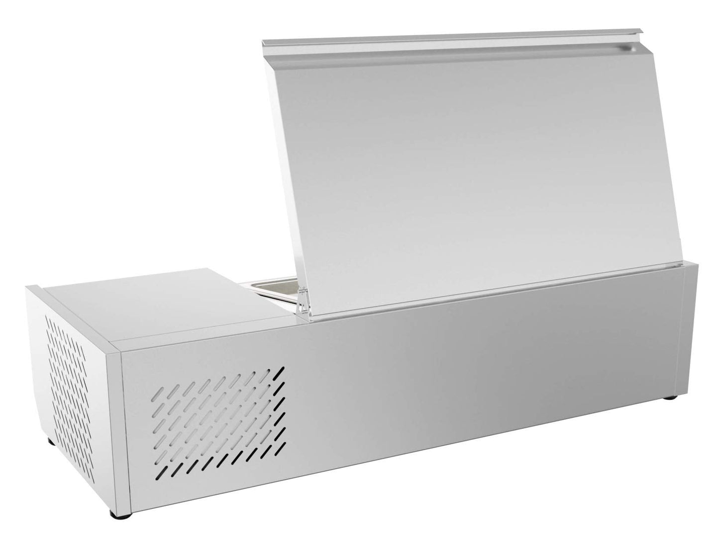 KoolMore SCDC-3P-SG Commercial-Refrigerator, 40 Inch, Silver