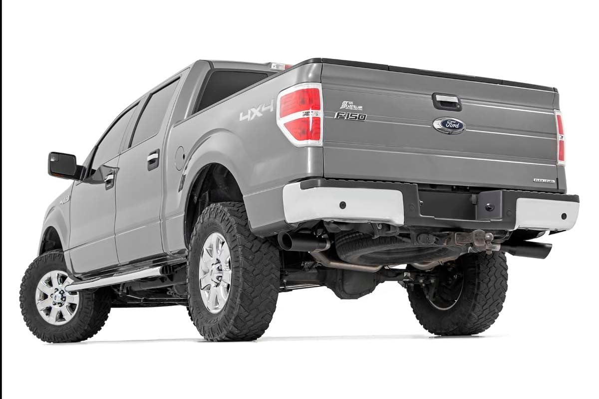 Rough Country Dual Cat-Back Exhaust for 2009-2014 F-150 2WD/4WD | V8-96010