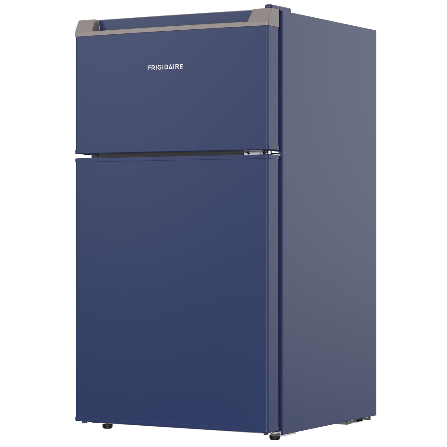Frigidaire Compact Refrigerator with Top Freezer - 2 Door Fridge with 3.2 Cu Ft, Contemporary Series, Blue