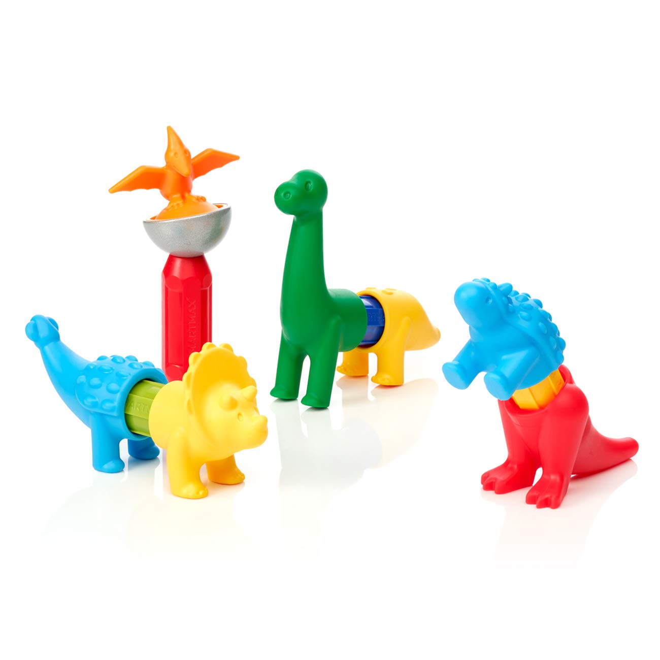 SmartMax My First Dinosaurs Magnetic Building Set STEM Learning Toy Ages 1-5