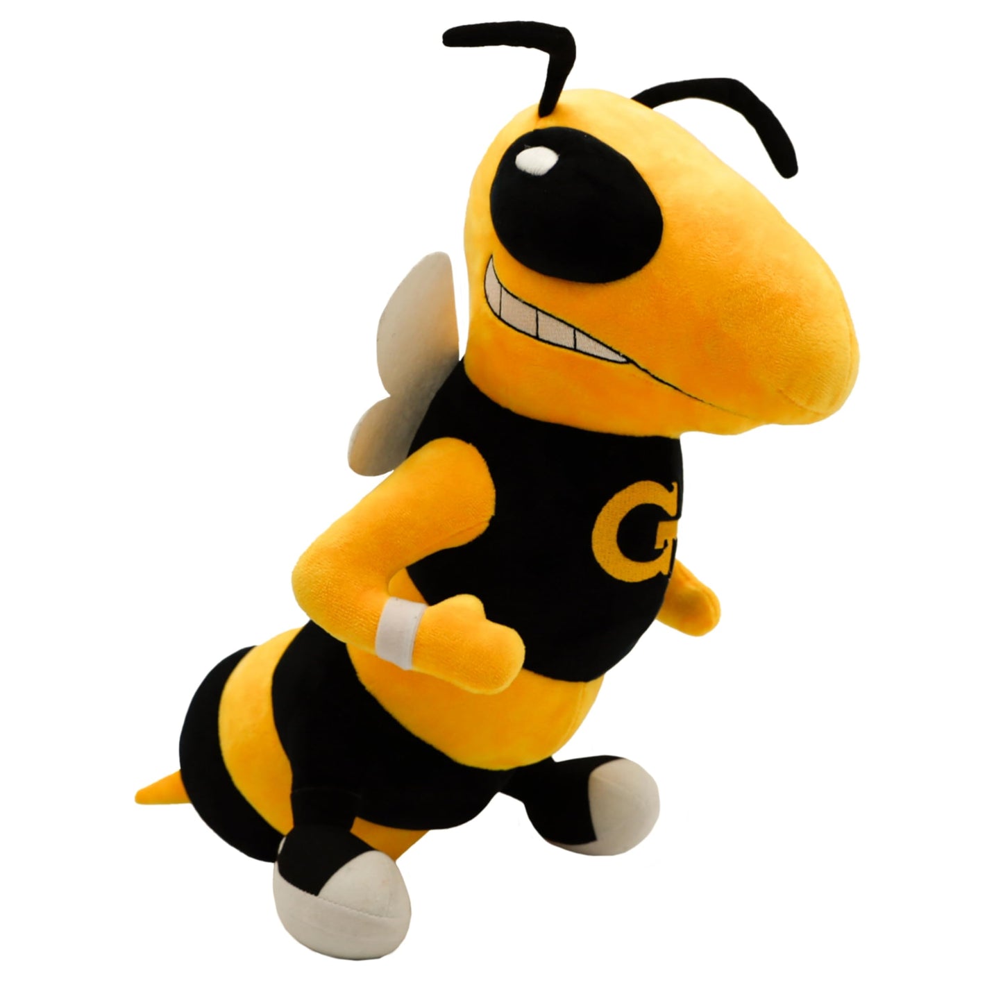 PLUSHIBLE Georgia Tech Mascot Buzz Rag Doll – 18-Inch Soft Stuffed Plush Figure, Washable Plush Toy for Kids and Adults, Officially Licensed University Character, Ideal Gift for Fans of All Ages