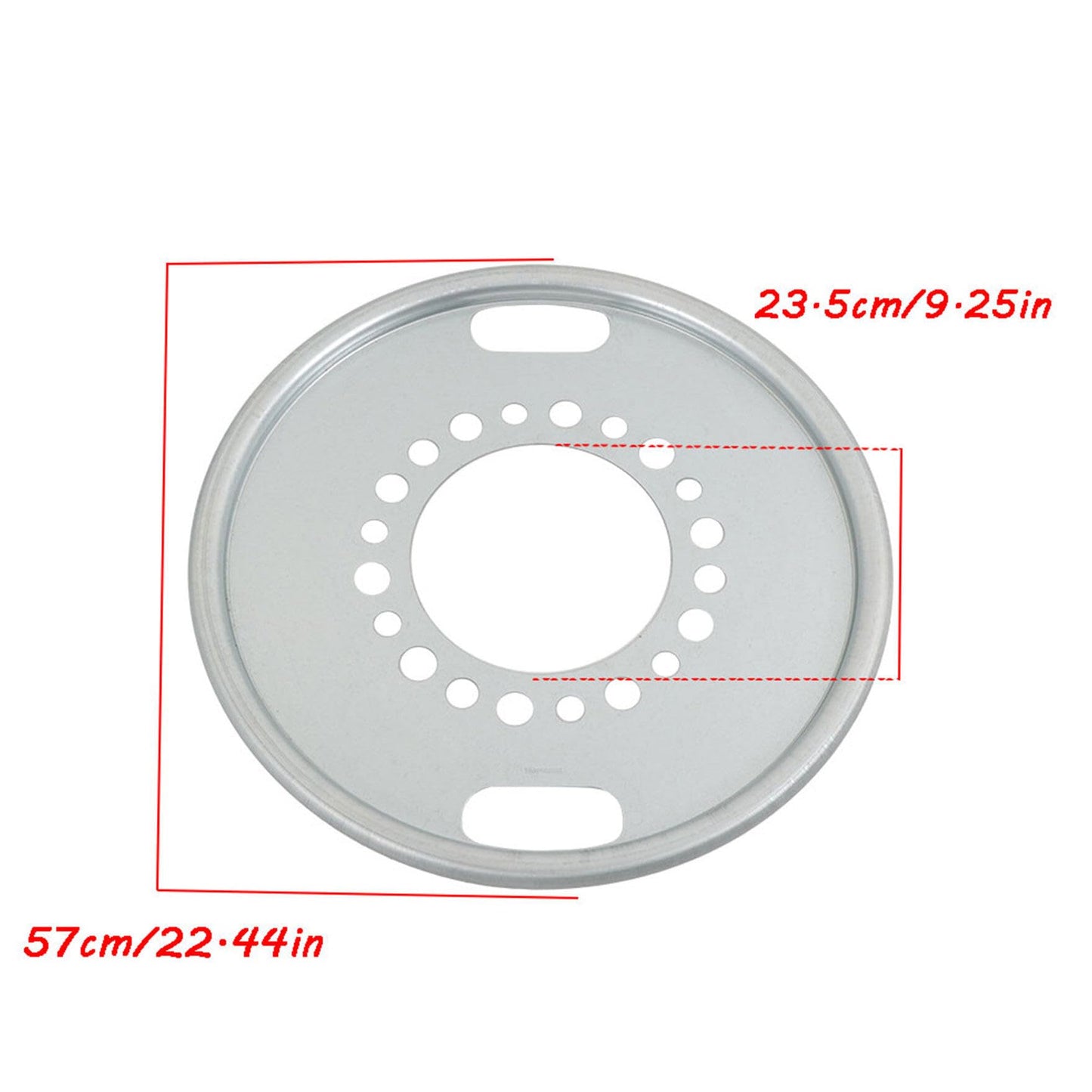 waltyotur 2 PCS of 22.5 Drive Axle Wheel Balancer 600-640 Replacement for Heavy Duty Trucks Bus/Motorhome