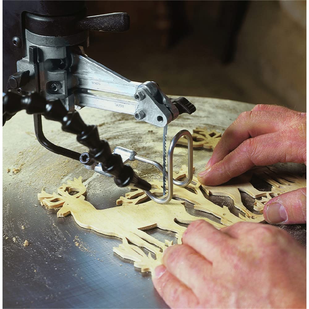 DEWALT Scroll Saw, 1.3 Amp, 20 in Steel Blade, With Variable-Speed Trigger, For Precise Cuts (DW788)