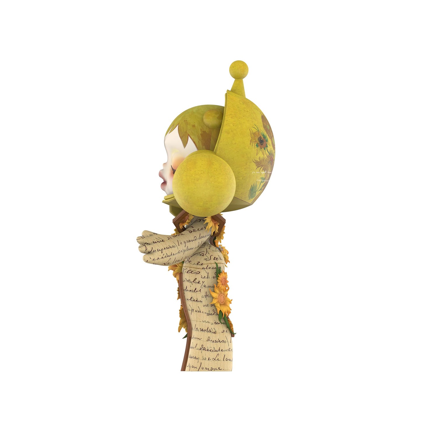 POP MART MEGA α SKULLPANDA 400% Van Gogh Museum Sunflowers, Toys for Mordern Home Décor, Collectible Art Toy