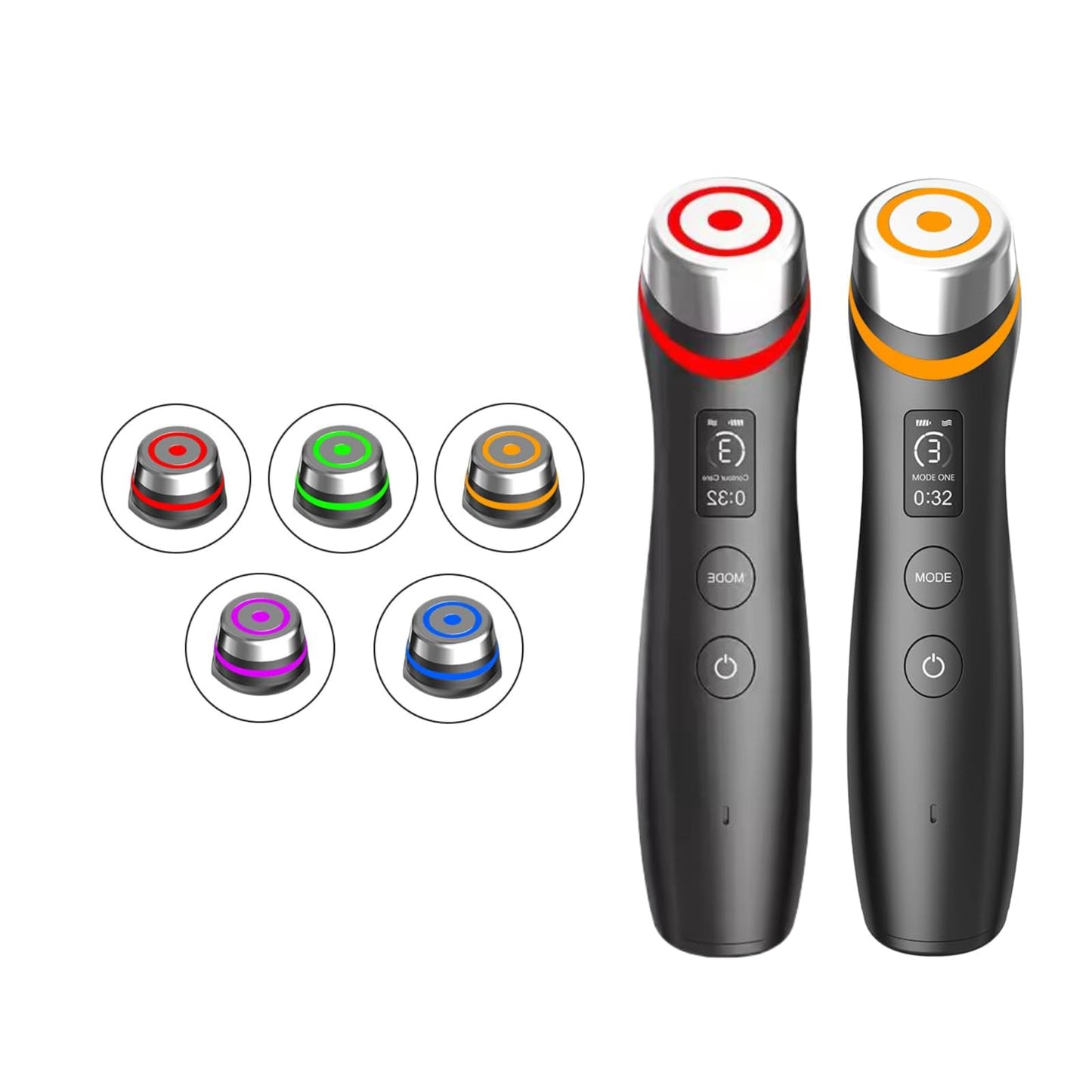 Pro Anti-Wrinkle Device| 6-in-1 Real Glass Glow Beauty Massager with 5 Modes | Looking Glass Skin | Korean Skin Care Enhanced Absorption, Elasticity,Facial Neck Lifting, Firming and Pore Care