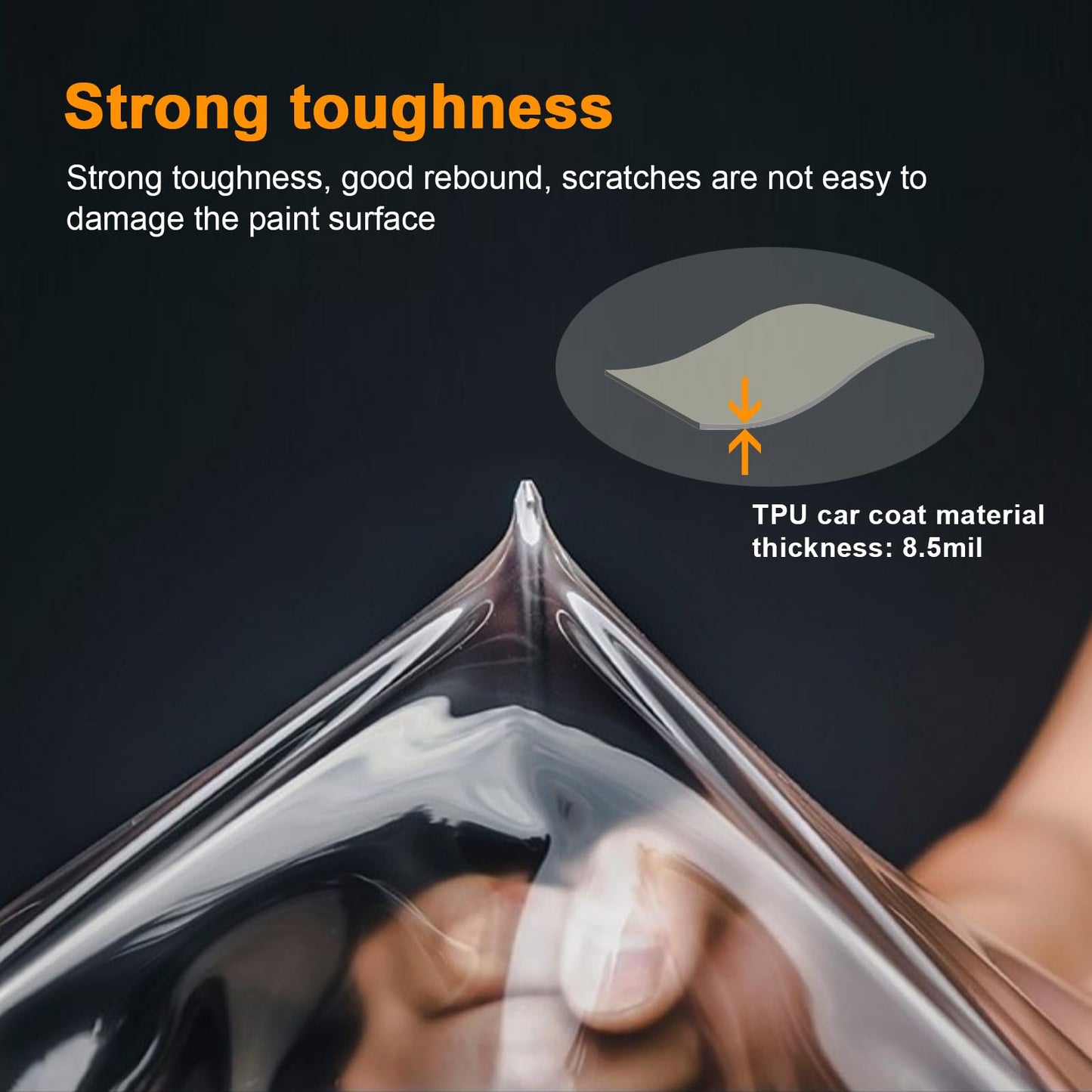 FDAIUN for Volkswagen ID.4 2021-2024 PPF Precut Gloss Clear Car Paint Protective Film Self Healing TPU HD Film Scratch Protector Exterior Accessories (Front Bars + Headlights 5Pcs)