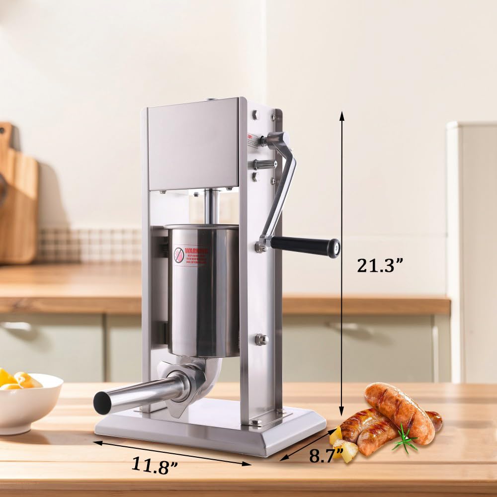 Hakka 7Lb/3L Sausage Stuffers and Vertical Sausage Makers