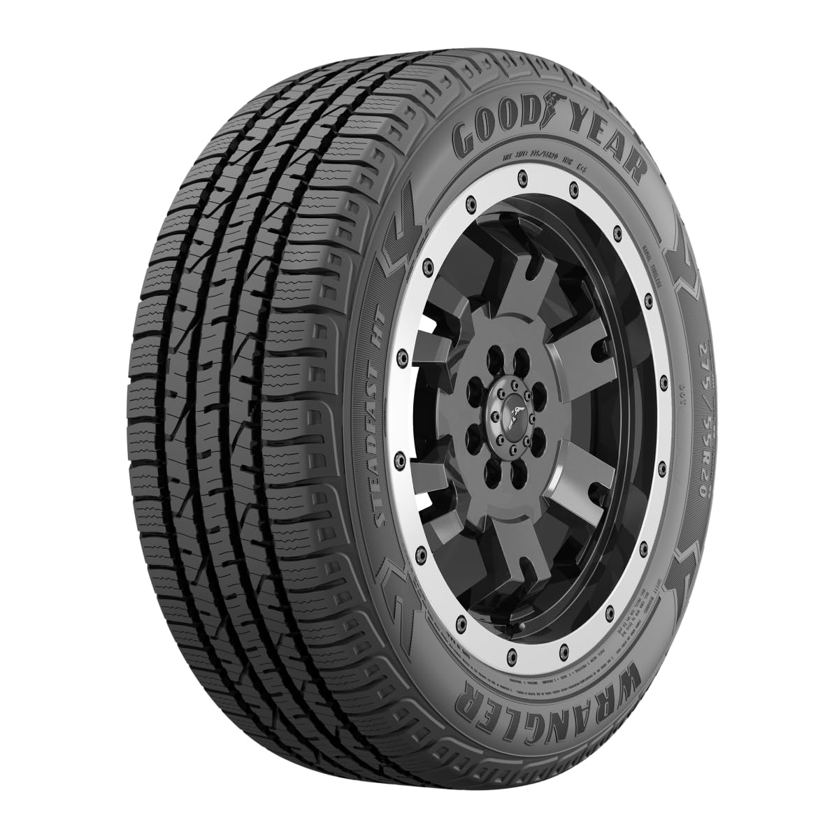 Goodyear Wrangler Steadfast HT All-Season Tire, 245/60R20, Set of 1
