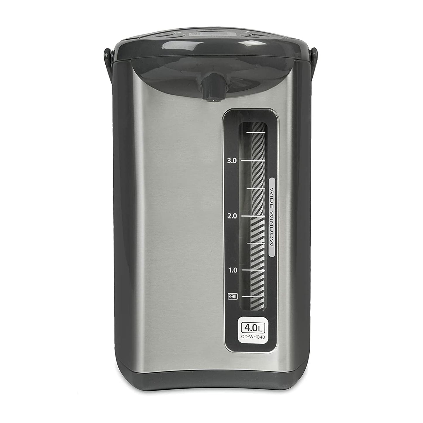 Zojirushi CD-WHC40XH Micom Water Boiler and Warmer, 135 oz, Stainless Gray