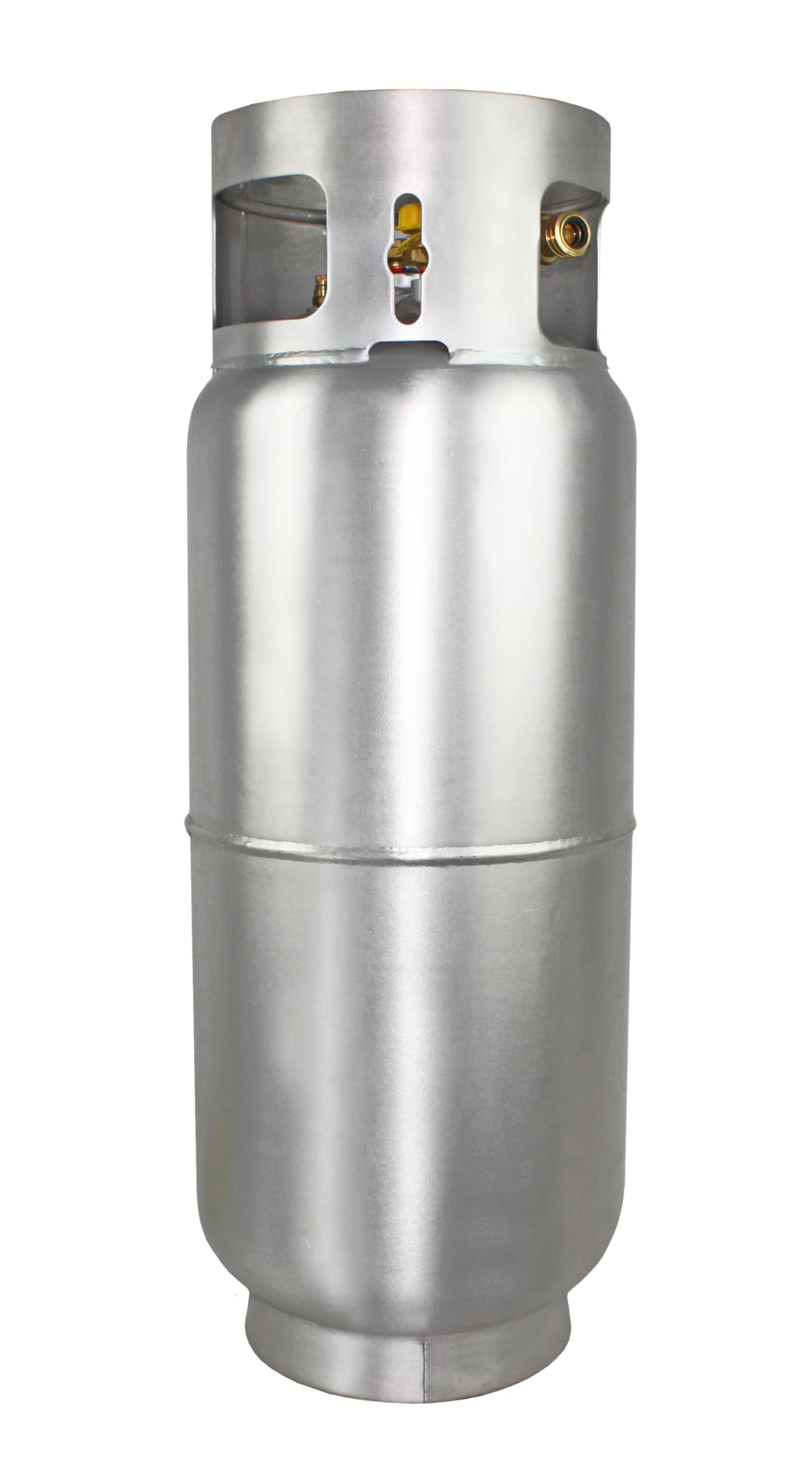 Flame King 43.5LB Aluminum Forklift Propane Tank with Gauge, Corrosion-Resistant and Rust-Free, DOT and TC Compliant, Lightweight, Rugged-Designed