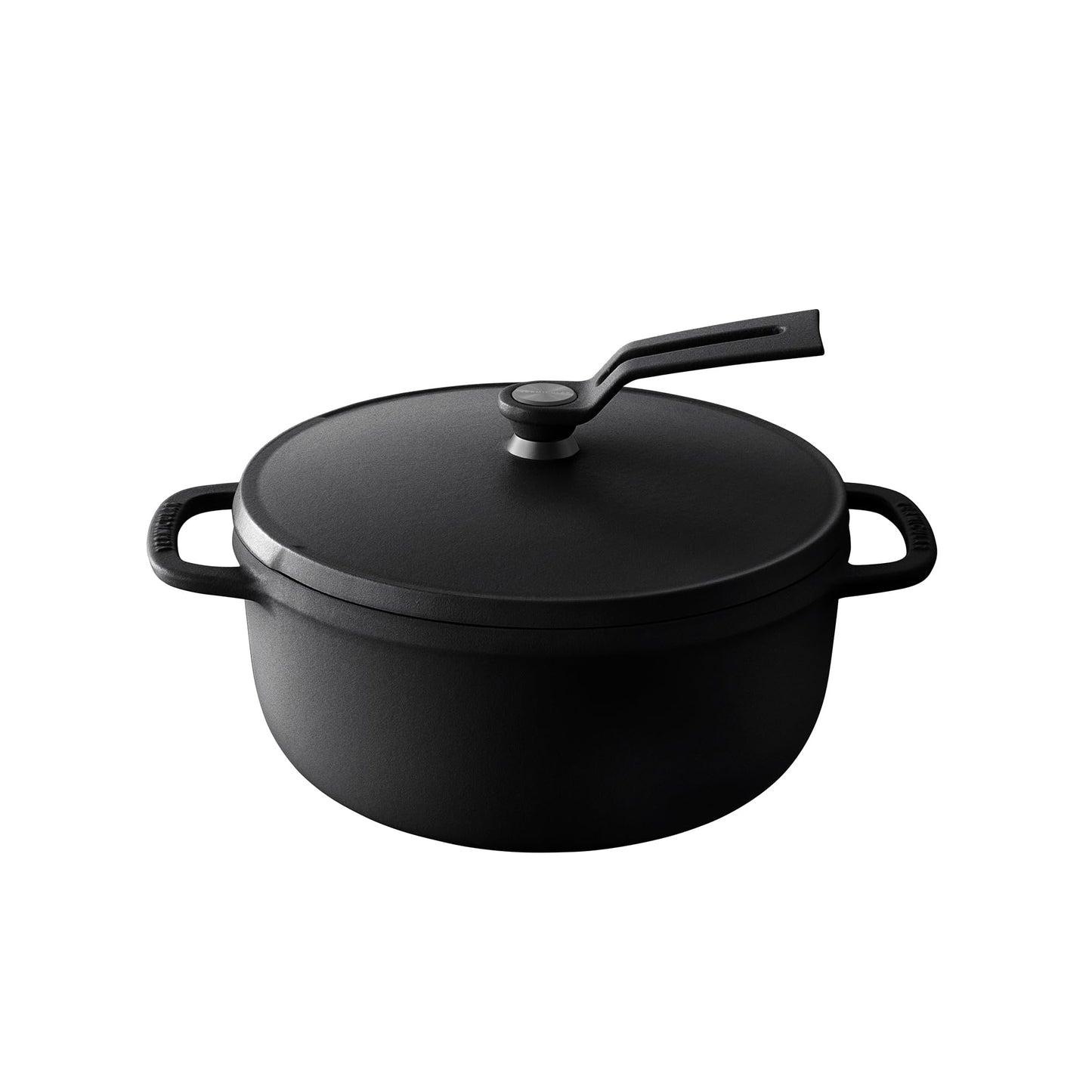 Vermicular Oven Pot 2.0 | Lightweight Enameled Cast Iron Pot | 18cm (2 Qt) | Non-Toxic | Induction-compatible | Dutch Oven | Made in Japan | Matte Black