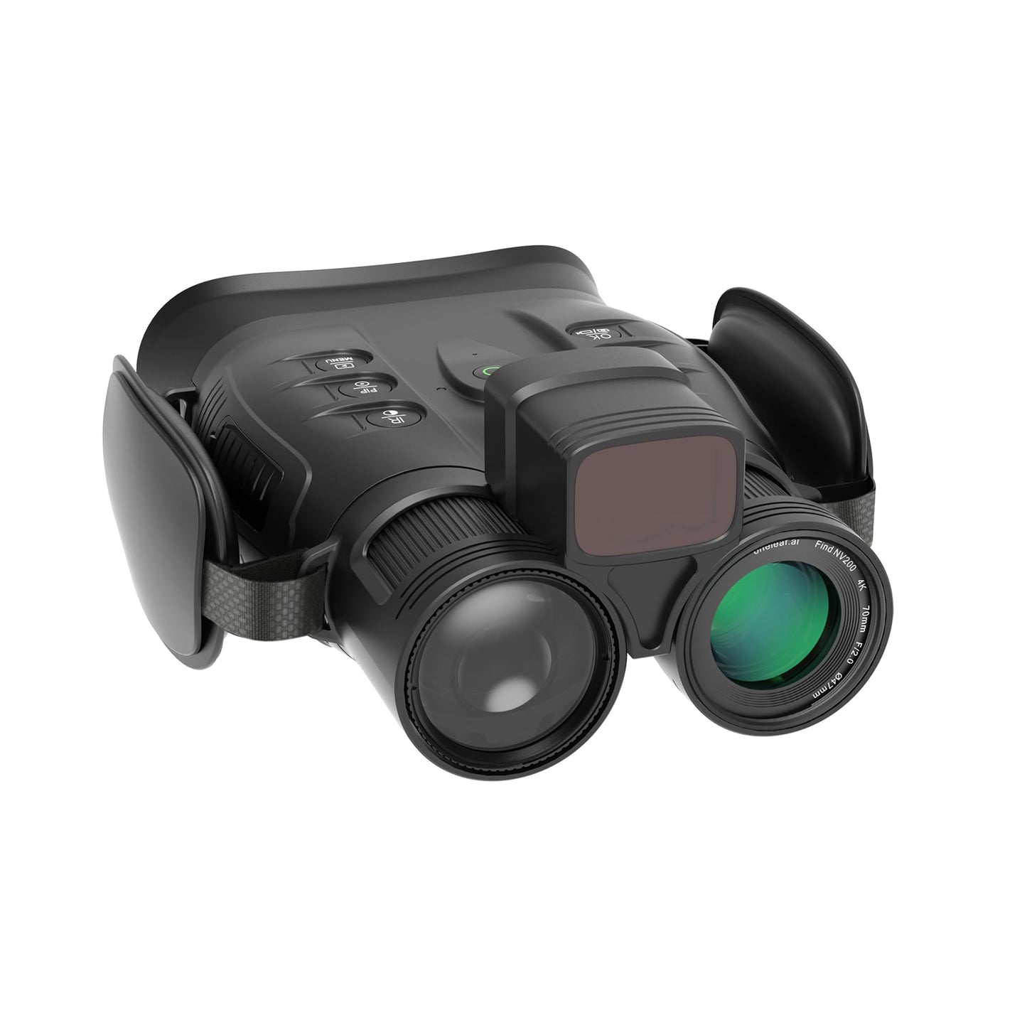 oneleaf.ai Find NV200 70mm LRF 4K Digital Day/Night Vision Binoculars with Rangefinder