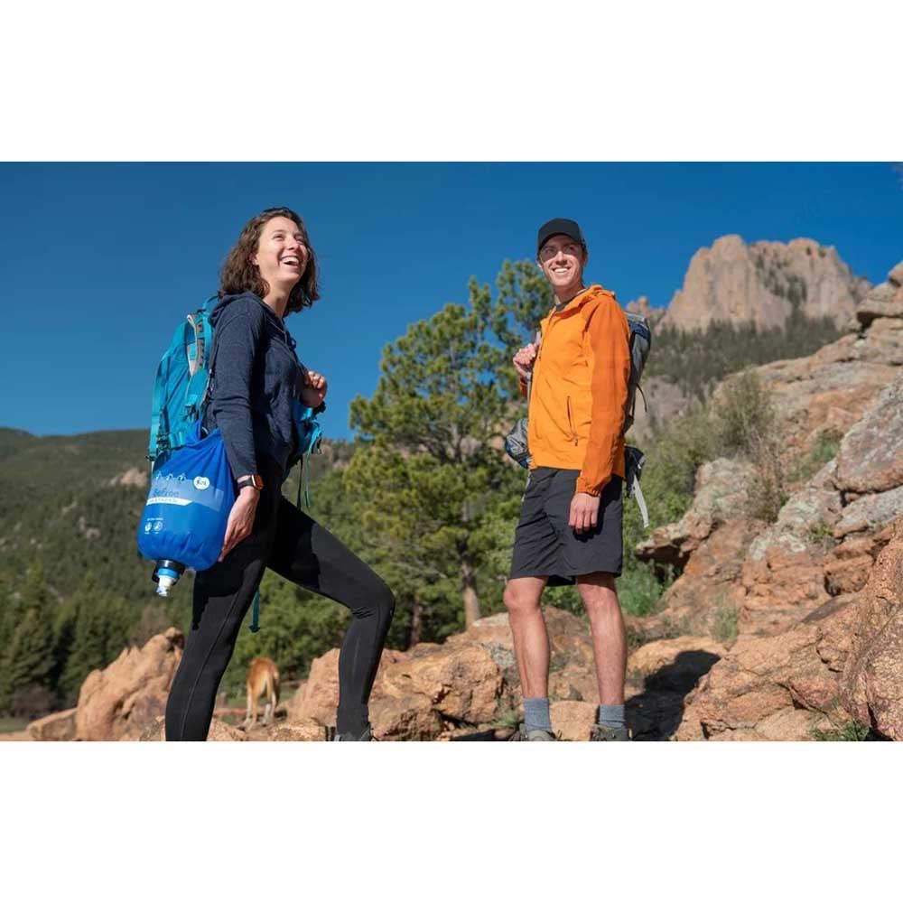 Katadyn Gravity BeFree 6L Water Microfilter, Camping, Backpacking, Emergency Preparedness, Blue