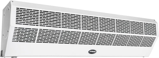 DuraSteel Wall Mounted Air Curtains for Doors Commercial - 40 Inch White Fly Fans - Super Power Over Door Fan with MS Switch - Sliding Under Door Fans to Move Air Curtain Blower Keep Flies Bugs Out