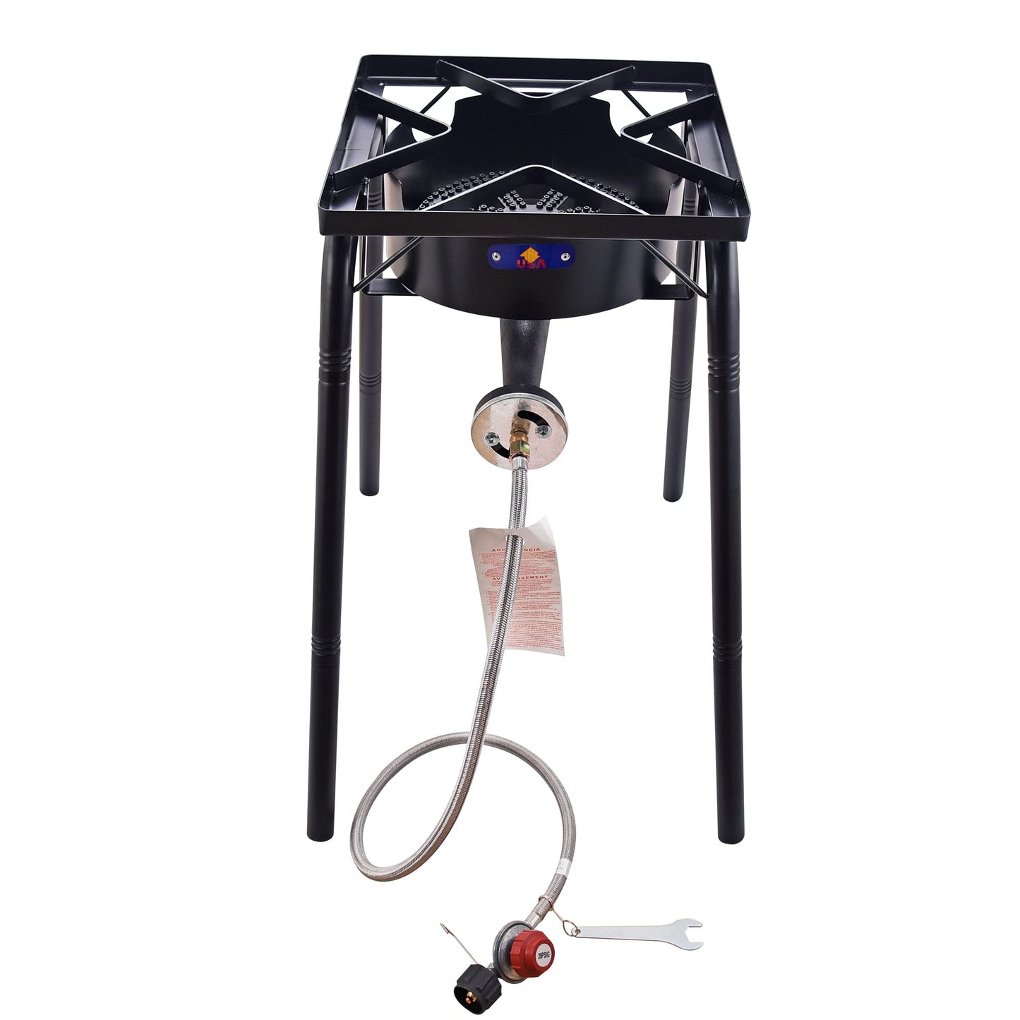 ARC 200,000BTU Propane Outdoor Burner Camp Stove Gas Burner,with Removable Legs,Ideal for Woks, Skillets and Pots